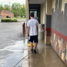 The owner of Coldstream Pressure Washing, David Celesti